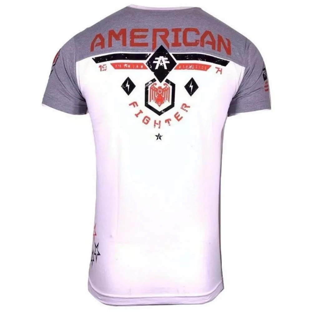 AMERICAN FIGHTER Men's T-Shirt S/S FAIRBANKS 50/50 - Picture 2 of 11